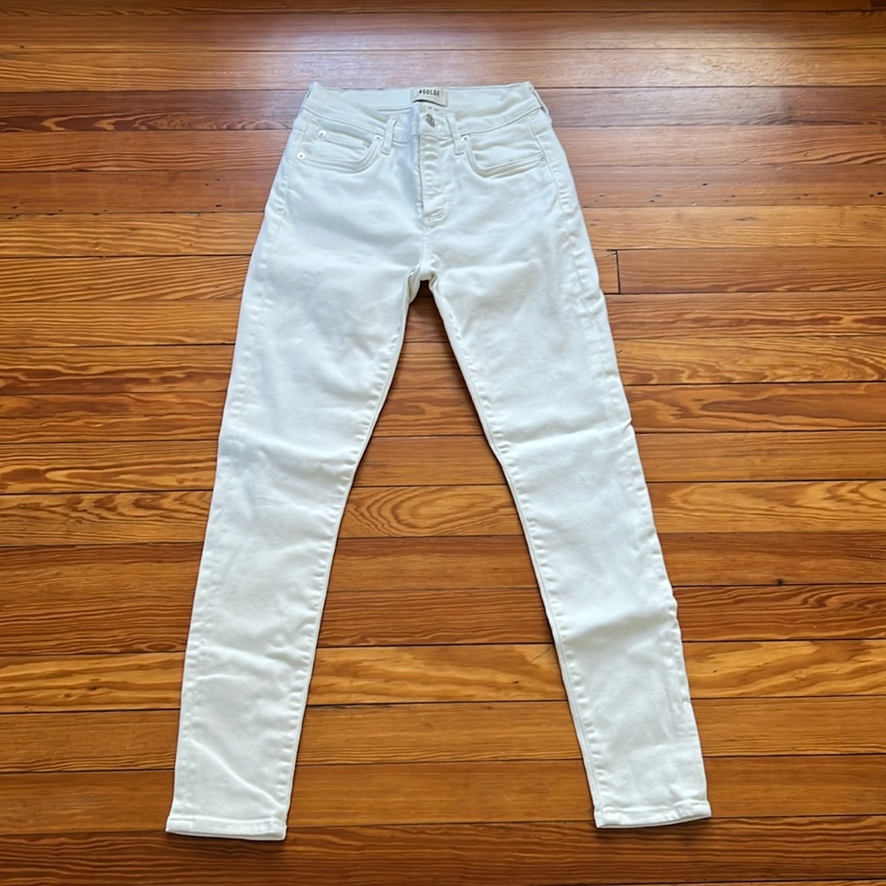 AGOLDE Sophie White Jean Size 25